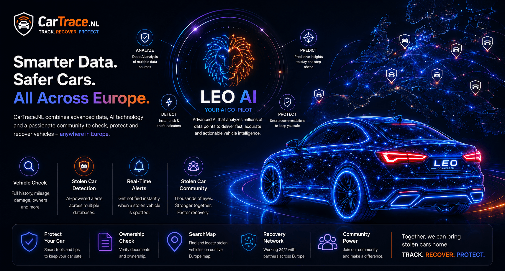 Leo, the CarTrace vehicle AI — smarter data, safer cars