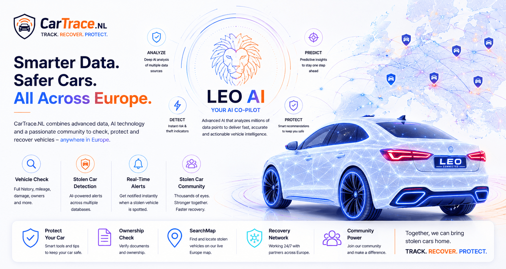 Leo, the CarTrace vehicle AI — smarter data, safer cars