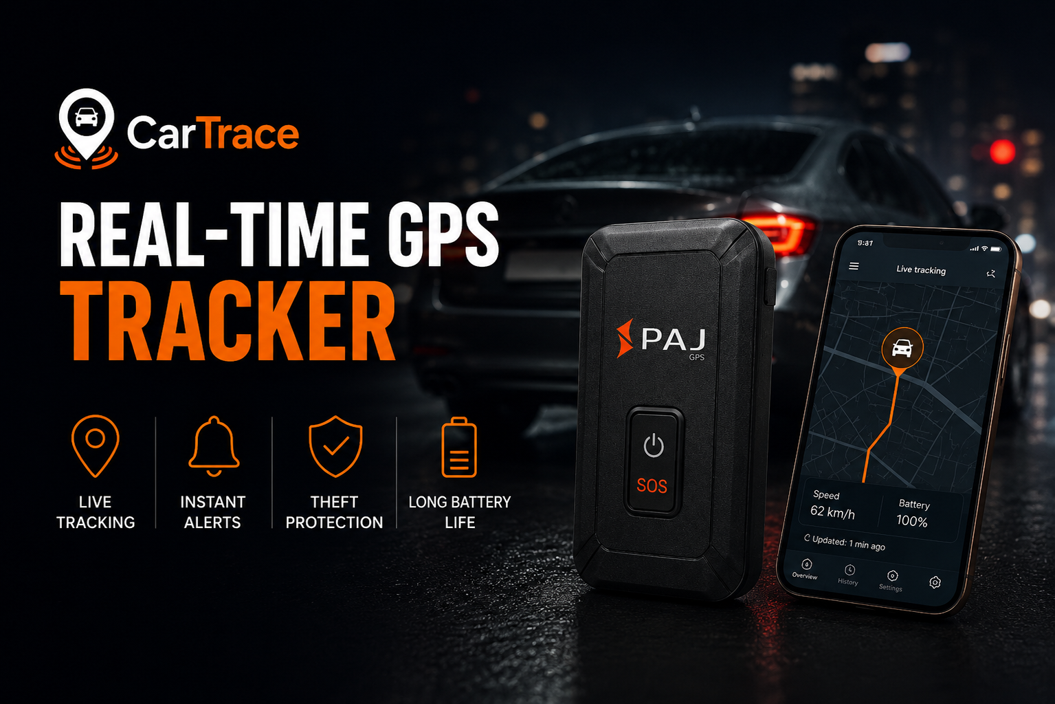 Realtime gps-tracker
