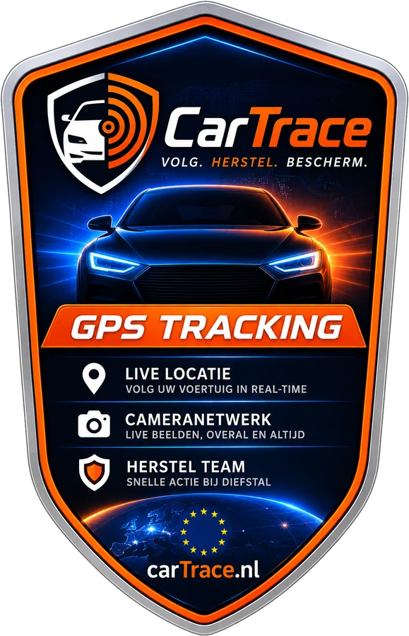 GPS-tracking schildsticker